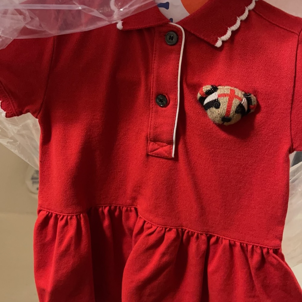 Burberry Girls Dress 6-12 months